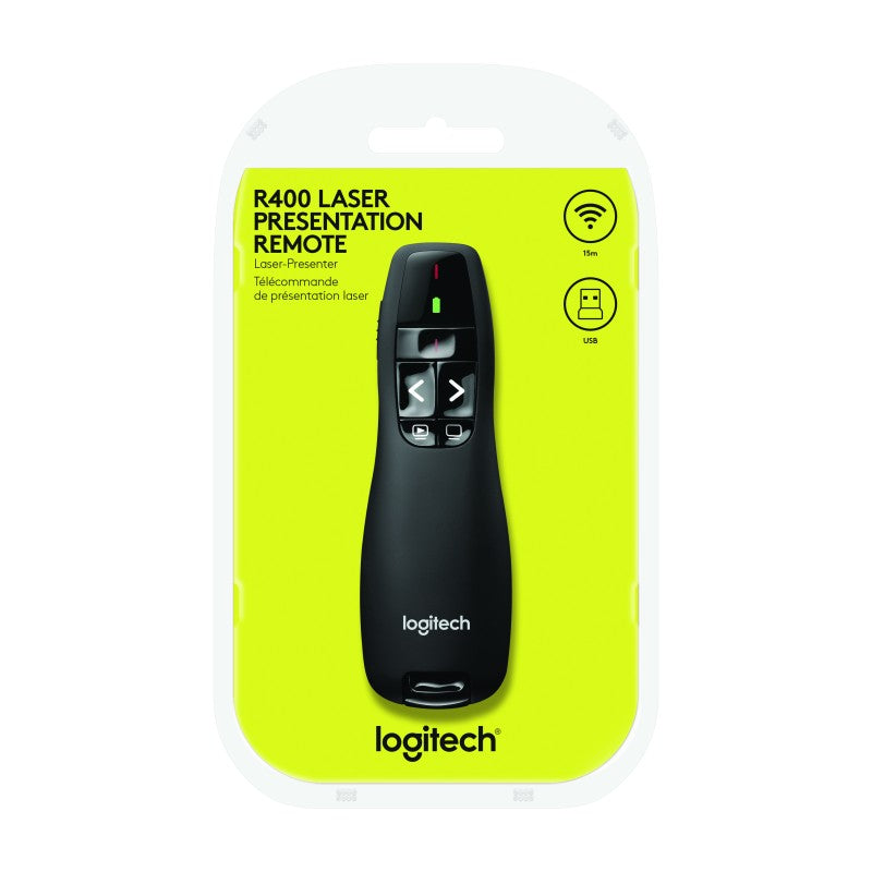 LOGITECH CORDLESS PRESENTER R400