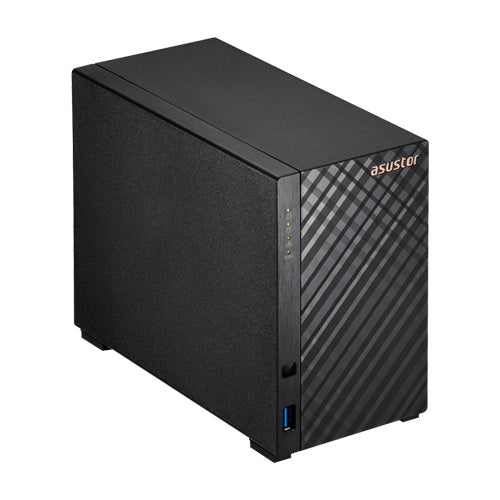 NAS ASUSTOR AS1102TL X 2 HDD 3.5"SATA3 6GB/S >NO HD< QUAD CORE 1.7GHZ-1GB DDR4 (NO ESPANDIBILE) 1P 1GBE-2P USB3.2