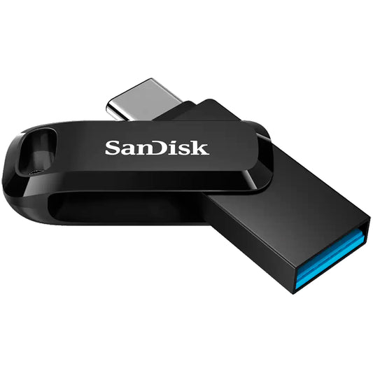 SanDisk Ultra Dual Drive Go 256GB Unità Flash (chiavetta USB Type-C, per Android Smartphone, Tablet, Mac e Computer, fino a 400 MB/s, con connettori USB reversibili di Tipo C e Tipo A) Nero