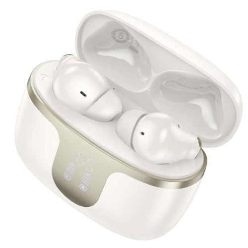 Auricolari TWS EQ10 Plus ANC+ENC con base ricarica BT 5.4