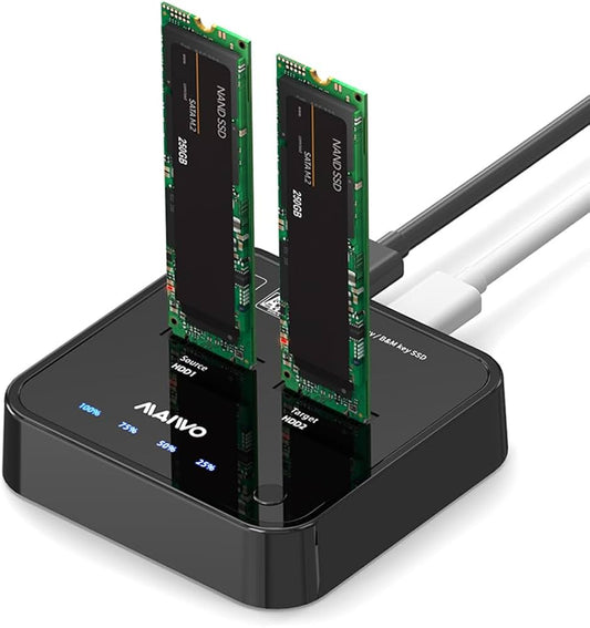 Maiwo Docking Station 2 X M.2 Sata/pcie Nvme USB3.1 GEN1 5GB