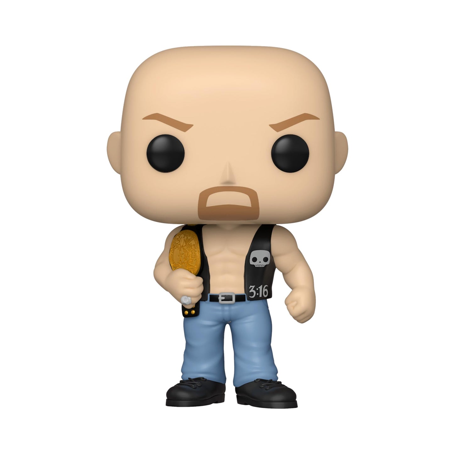 FUNKO POP WWE: SC Steve Austin w/Belt (MT)
