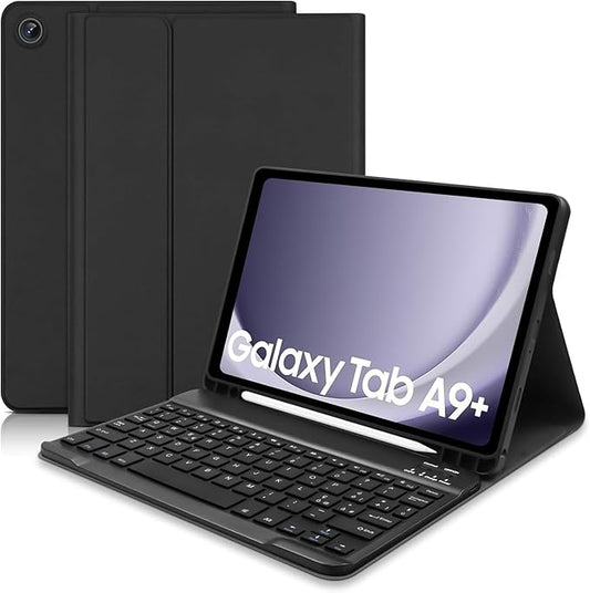Tastiera Custodia per Samsung Galaxy Tab A9+ 2023 11 Pollici