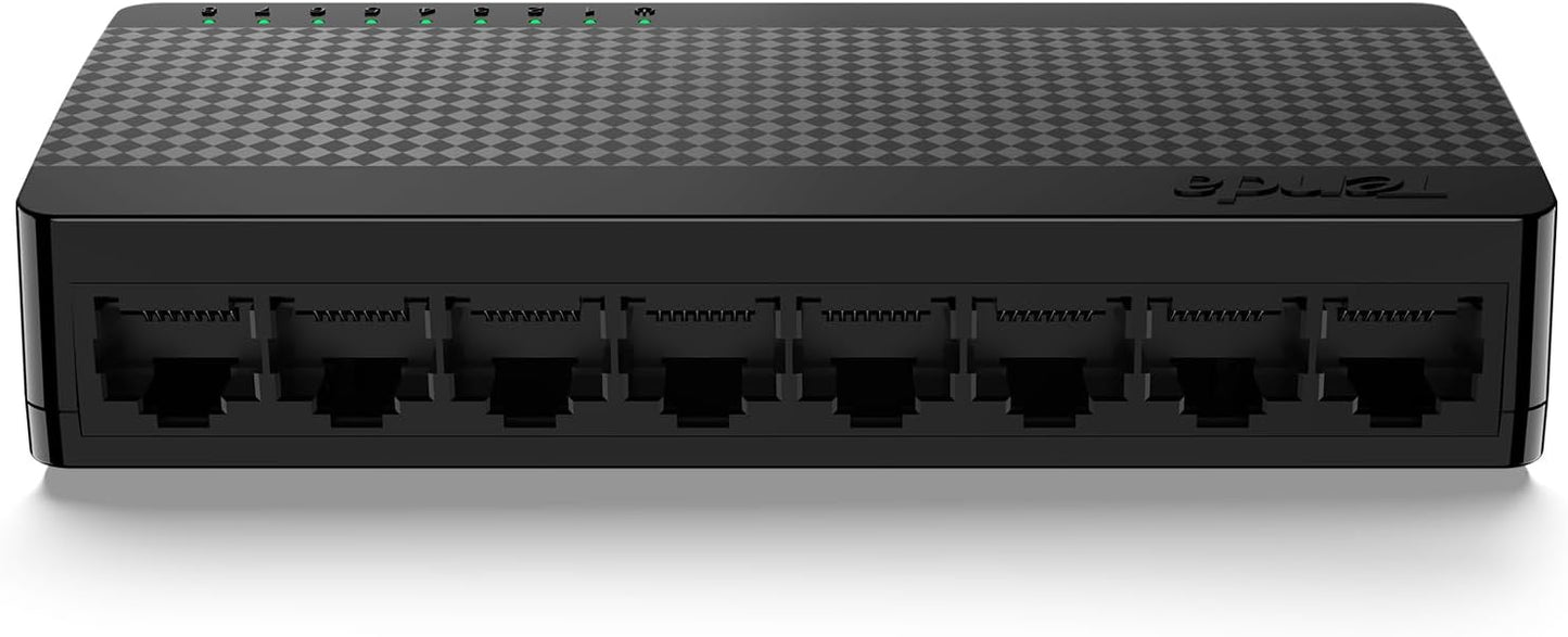 Tenda SG108 V4.0 è uno Switch Ethernet super veloce con 8 porte Gigabit e velocità fino a 10/100/1000 Mbps