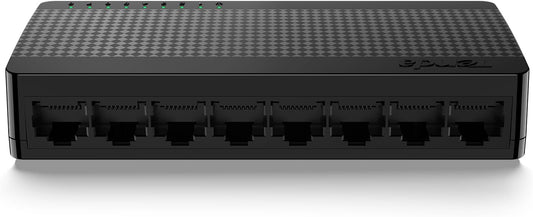 Tenda SG108 V4.0 è uno Switch Ethernet super veloce con 8 porte Gigabit e velocità fino a 10/100/1000 Mbps