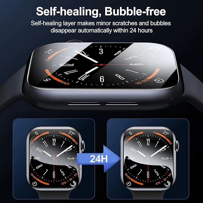ULuck Pellicola per Apple Watch 9/8/7 45mm