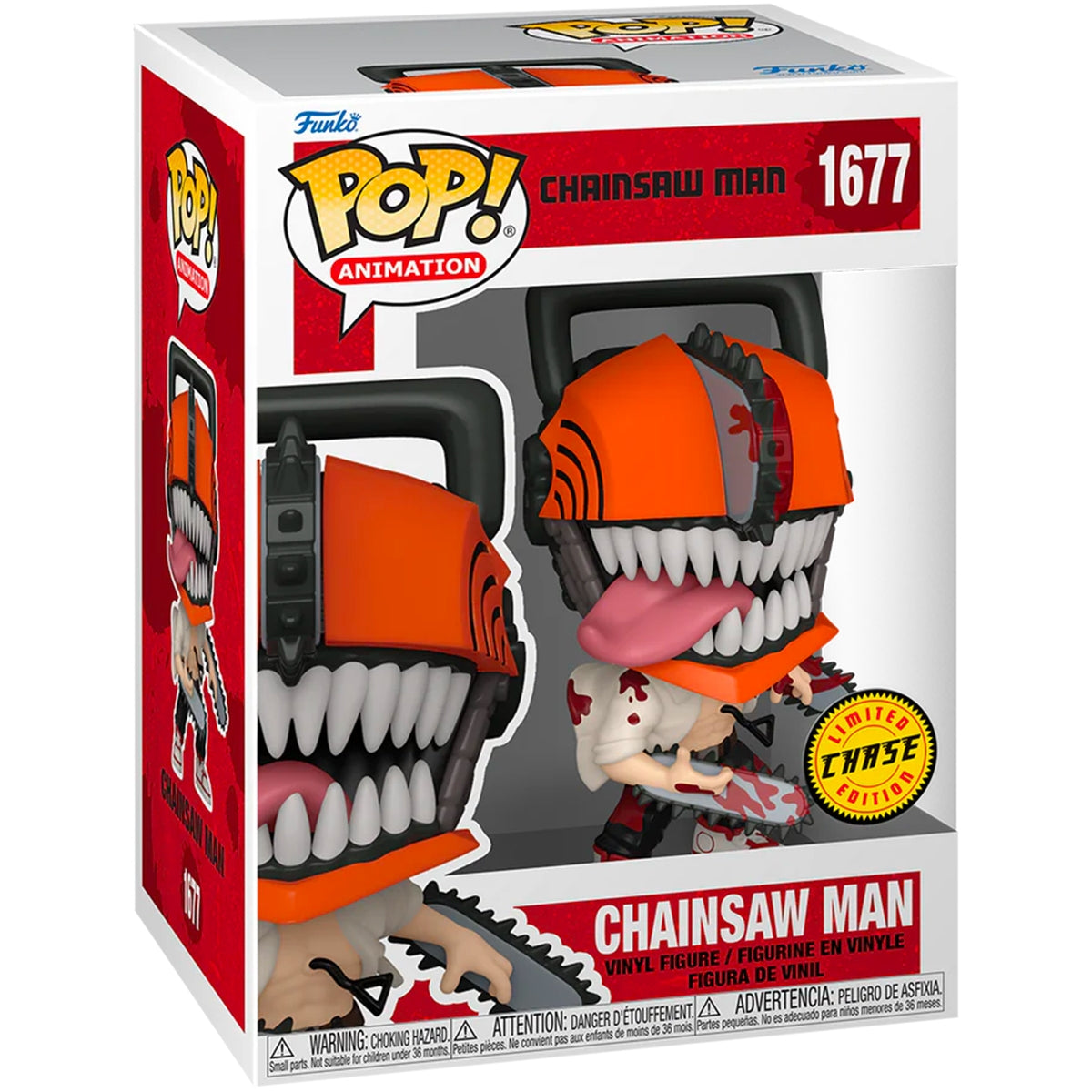 FUNKO POP! CHAINSAW MAN: CHAINSAW MAN (1677) CHASE
