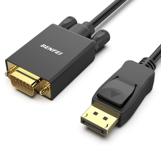 BENFEI Cavo DisplayPort a VGA 1,8 m, adattatore da porta display VGA da (z0v)
