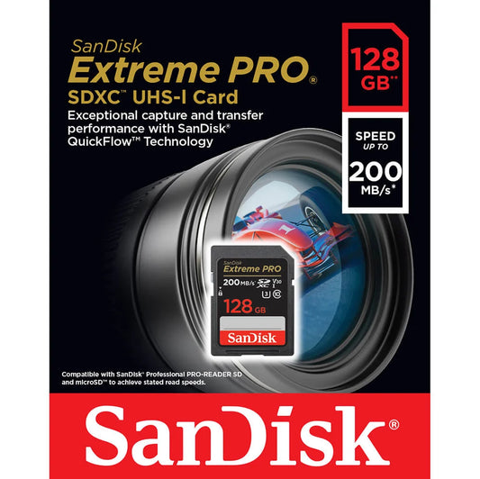 SanDisk Extreme PRO 128 GB SDXC UHS-I Classe 10