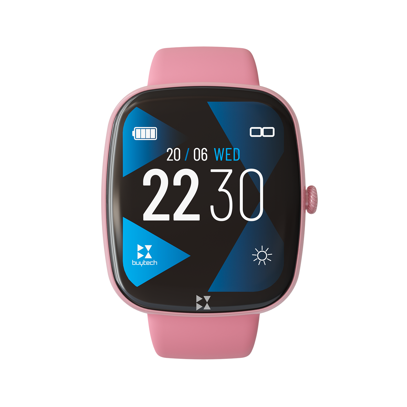 BUYTECH SMARTWATCH BY-GAMMA-PK CINTURINO SILICONE E CASSA PK