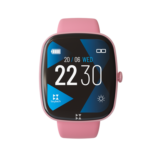 BUYTECH SMARTWATCH BY-GAMMA-PK CINTURINO SILICONE E CASSA PK