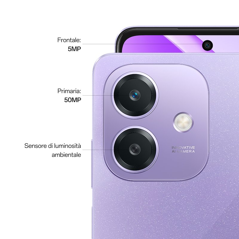 OPPO A40 4+128GB 6.67" 4G STARRY PURPLE DS ITA