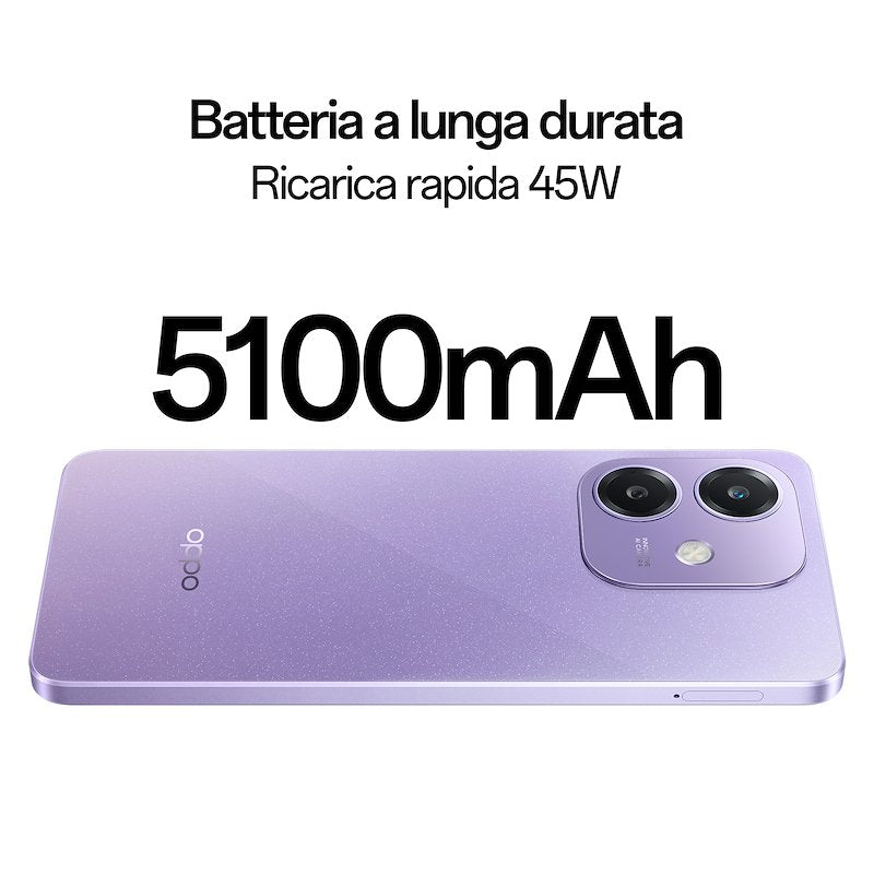 OPPO A40 4+128GB 6.67" 4G STARRY PURPLE DS ITA