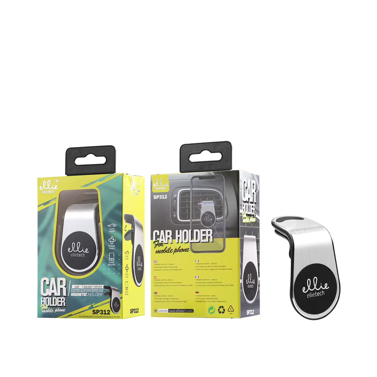 Supporto Auto Magnetico Universale - Ellietech SP312