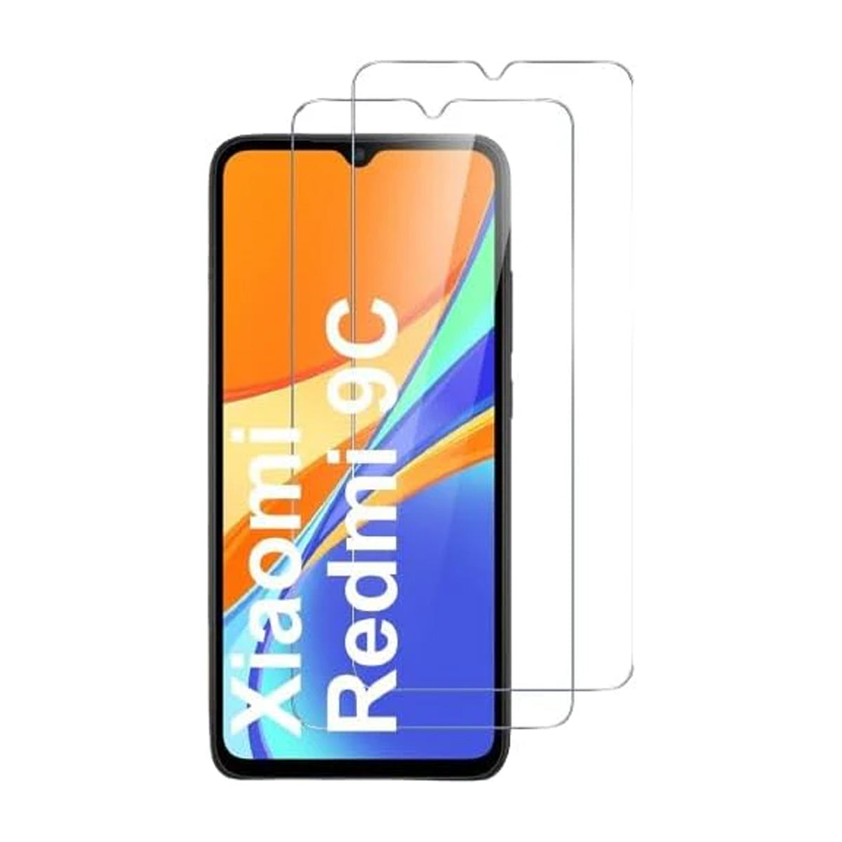 Pellicola protettiva compatibile con Xiaomi Redmi 9A/9C (1pezzo)
