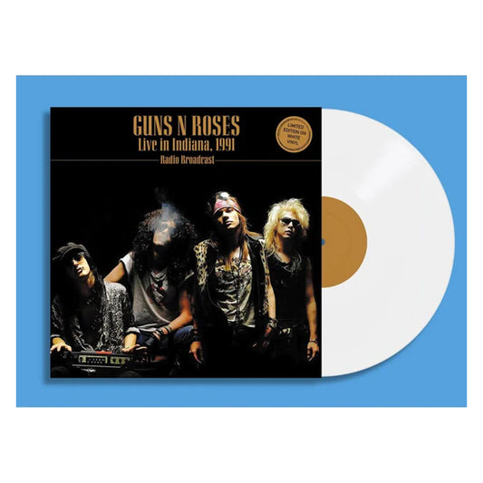 Guns N' Roses – Live In Indiana, 1991 - Radio Broadcast (White Vinyl)