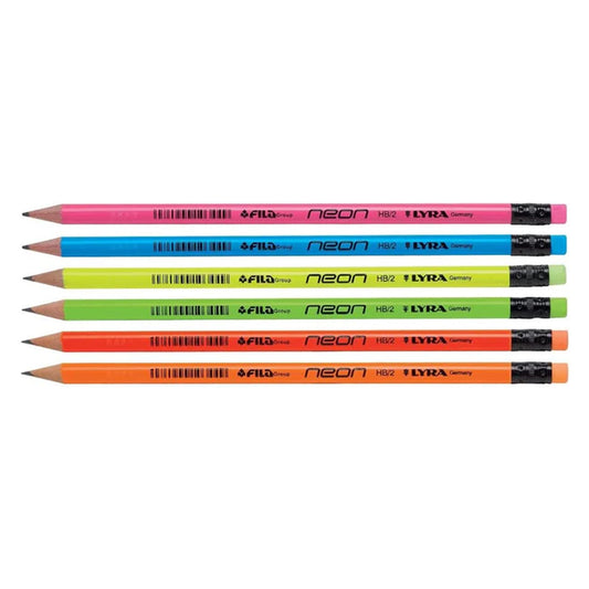 LYRA NEON MATITA HB/2 CON GOMMA