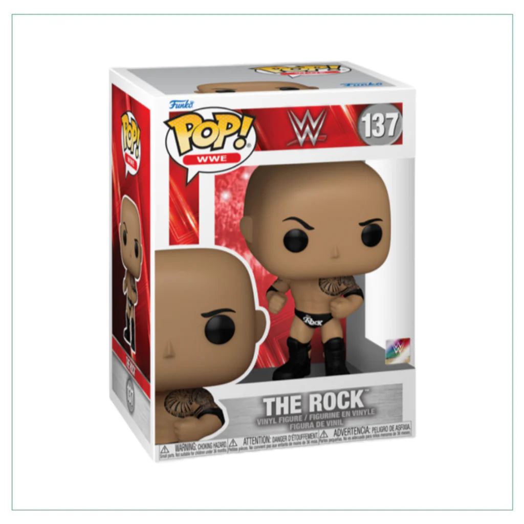 FUNKO POP THE ROCK (72281) - SPORT - WWE - NUM. 137