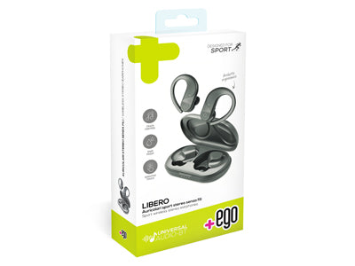 Auricolari Wireless Stereo Sport Libero Nero