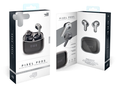 Auricolari Wireless Premium Collection Pixel Pods Nero