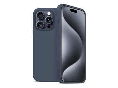 Cover gommata iPhone 15 Pro Magnetica Liquid Case