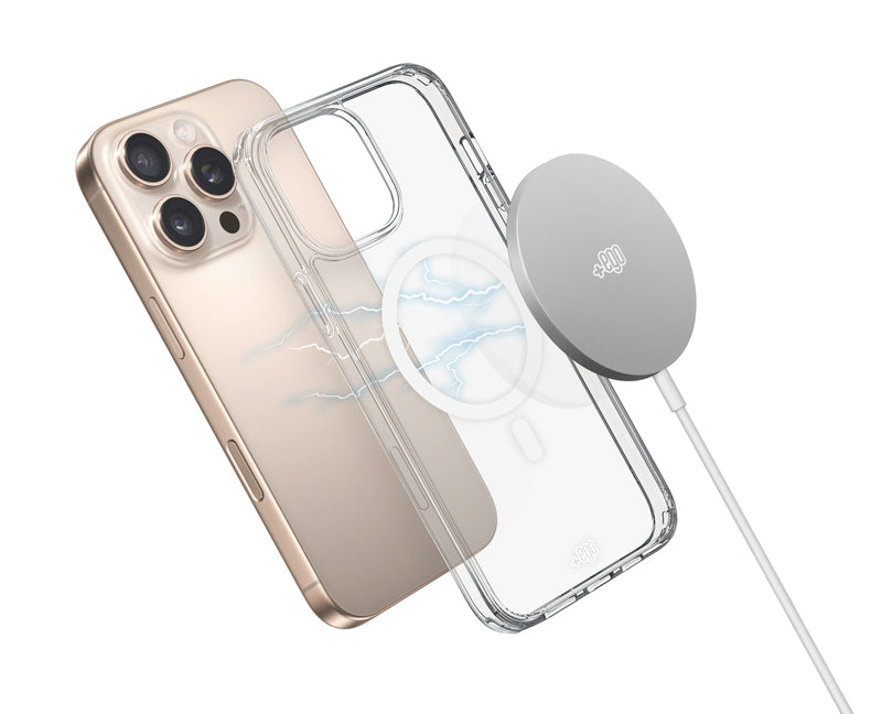Cover TPU Magnetica Trasparente CLEAR MAG iPhone 16 Pro