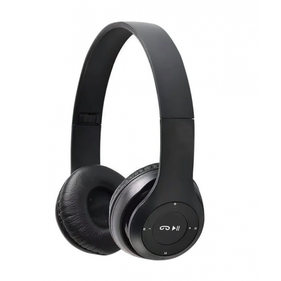 Cuffie Wireless P47 Black - Bluetooth