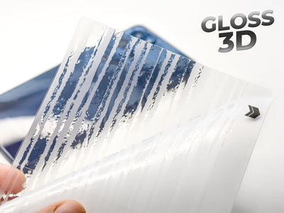 Pellicole BACKSKIN per plotter Easyfit Gloss 3D Mosaico Trasparente