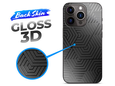 Pellicole BACKSKIN per plotter Easyfit Gloss 3D Esagono Trasparente