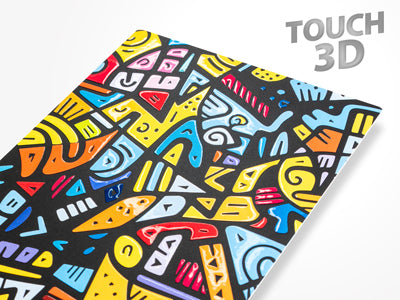 Pellicole BACKSKIN per plotter Easyfit Touch 3D Cartoon