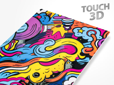 Pellicole BACKSKIN per plotter Easyfit Touch 3D Graffiti