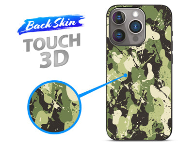 Pellicole BACKSKIN per plotter Easyfit Touch 3D Splash Militare Ve