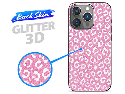 Pellicole BACKSKIN per plotter Easyfit Glitter 3D Maculato Rosa