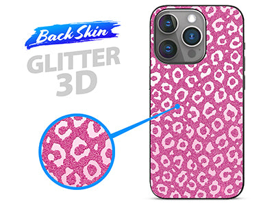 Pellicole BACKSKIN per plotter Easyfit Glitter 3D Maculato Fucsia