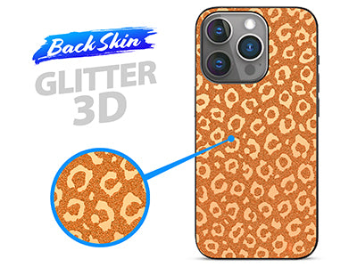 Pellicole BACKSKIN per plotter Easyfit Glitter 3D Maculato Oro-Rosa