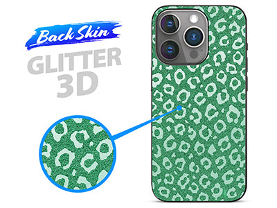 Pellicole BACKSKIN per plotter Easyfit Glitter 3D Maculato Verde