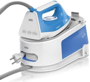 Braun - Ferro Da Stiro Con Caldaia - 1.5 Lt 2400w - Bianco/Blu