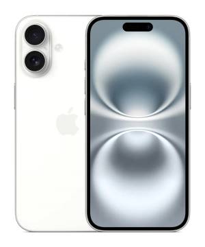Apple iPhone 16 - 256GB - 6.1" - White - MYEF3HN/A