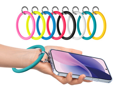 Bracciale Porta Smartphone Universale in Silicone Kit Colori Assortiti