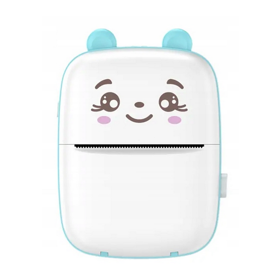 Mini stampante termica C9 blu - wireless,portatile, stampa etichette, foto e tutto quello che vuoi, ricaricabile!