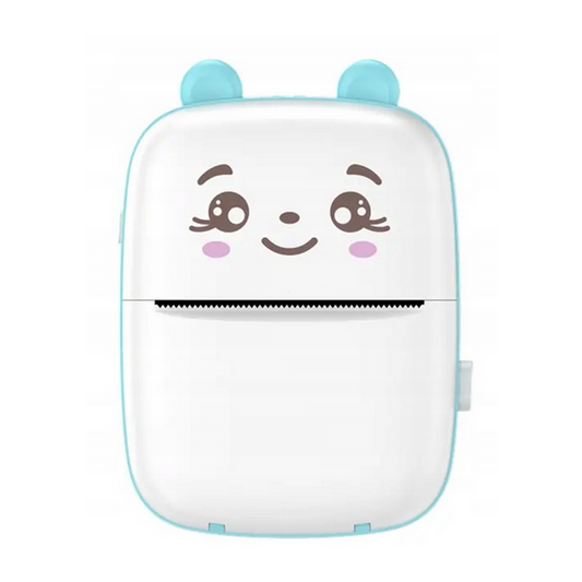 Mini stampante termica C9 blu - wireless,portatile, stampa etichette, foto e tutto quello che vuoi, ricaricabile!