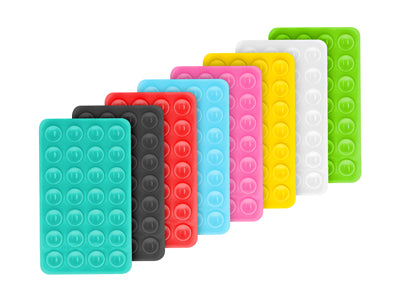 Supporto a Ventosa in Silicone per Smartphone Bianco