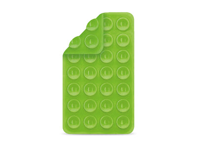 Supporto a Ventosa in Silicone per Smartphone Verde