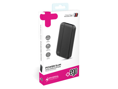 Power Bank 5000 mAh Power Slim Bianco