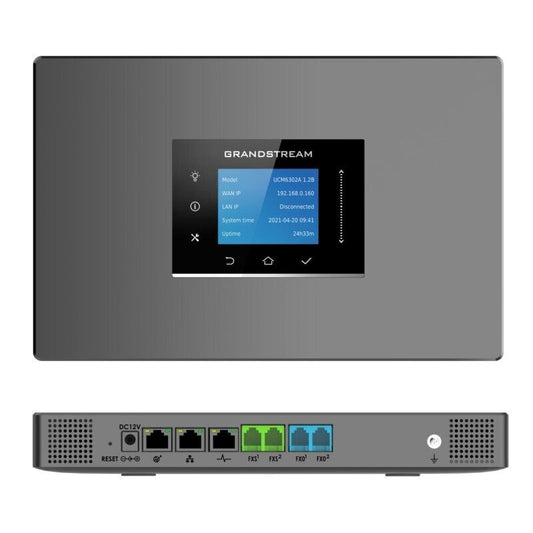 Grandstream Networks UCM6302 sistema PBX 1000 utente(i) Sistema IP PBX (privato e a commutazione di pacchetto) (UCM6302)