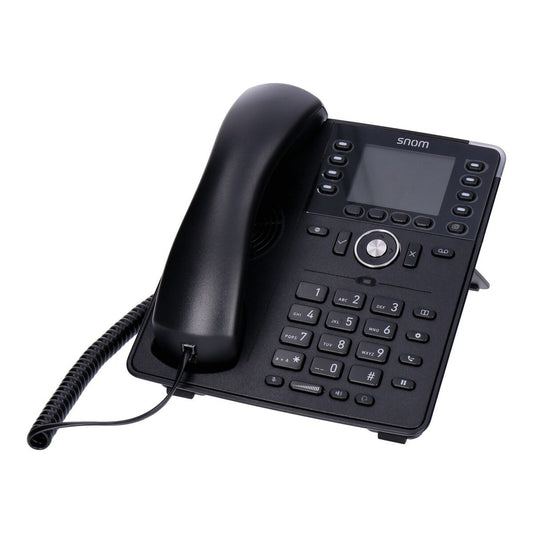 SNOM D735 telefono IP Nero Wired & Wireless handset TFT
