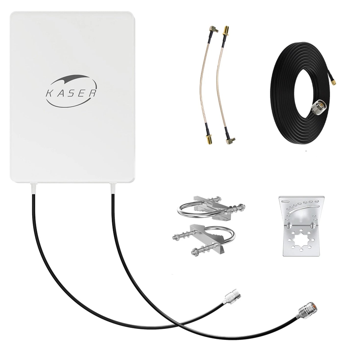 KASER Antenna 5G Esterna Monobanda N78 3300-3800 Mhz Pannello Mimo Guadagno Fino