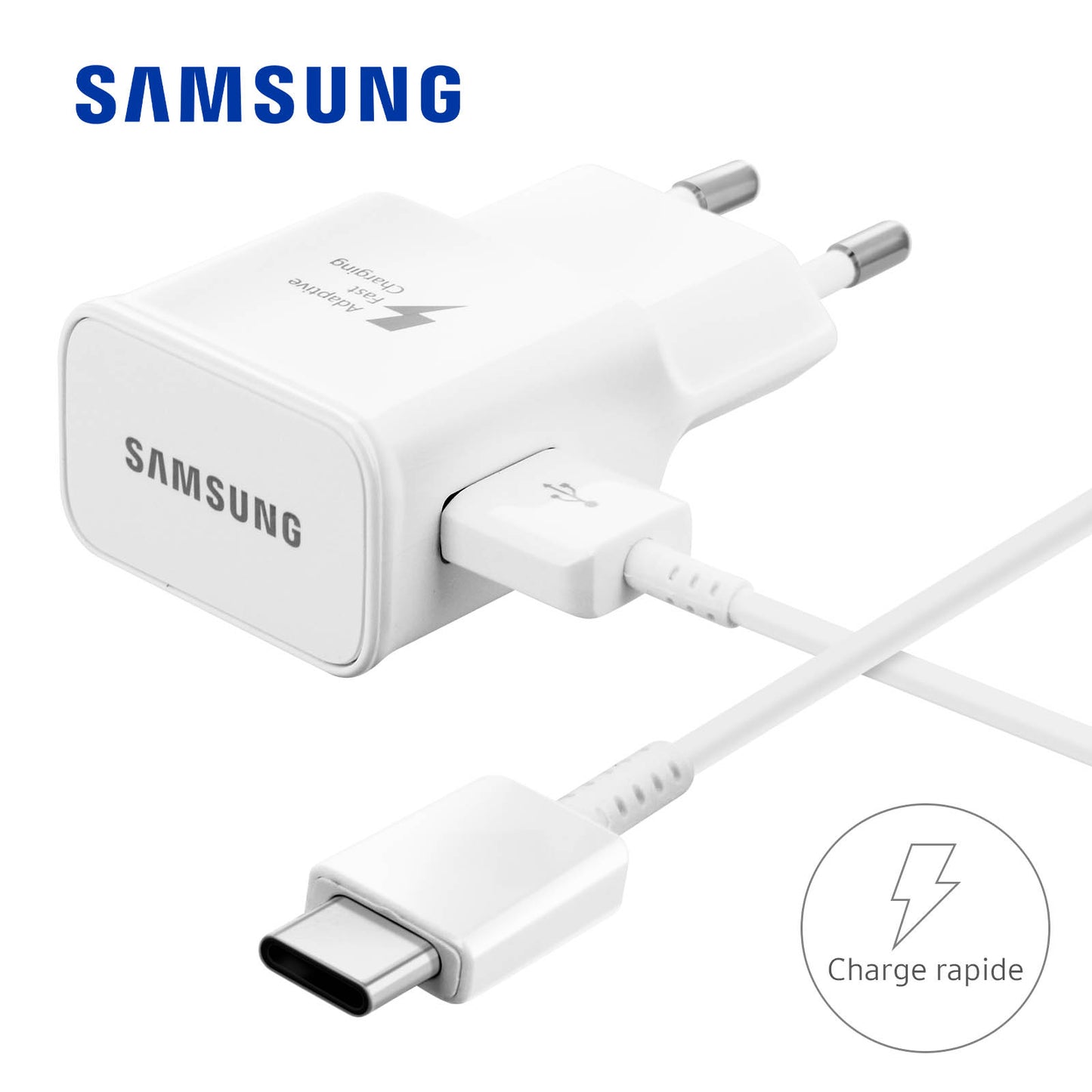 Caricabatteria + cado dati Usb to Type C Originale
