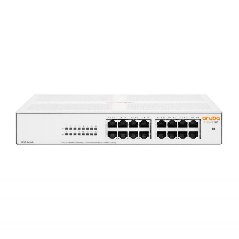 Aruba Instant On 1430 8G Non gestito L2 Gigabit Ethernet (10/100/1000) Bianco