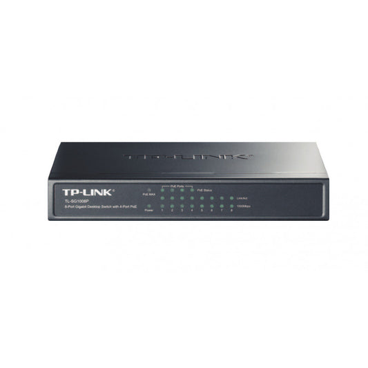 TP-Link TL-SG1008P 8-Port Gigabit Desktop PoE Switch